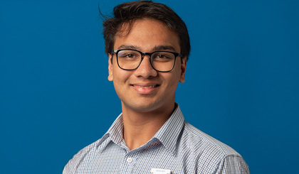 DAIS Student of Year 12 Aditya Ankhad