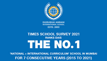 Times School Survey 2021 ranks DAIS the No. 1 'National + International Curriculum' School in Mumbai